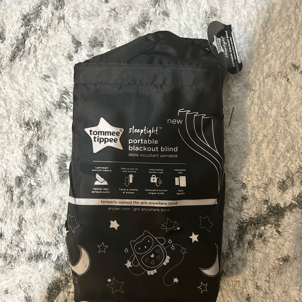 Tommee Tippee Black Portable Blackout Blind